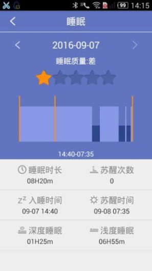 H Bandscreenshot dell'app4