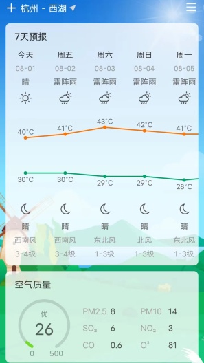贝塔天气的应用截图3