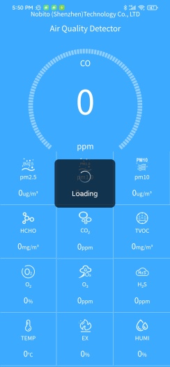 RCXAZAir Quality Detector Screenshots3
