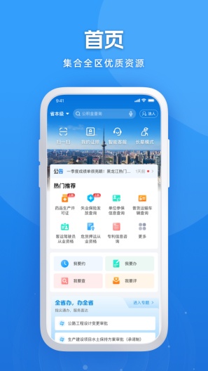 黑龙江全省事的应用截图2