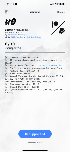 unc0ver Screenshots2