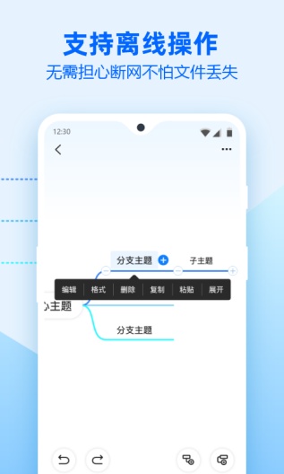 迅捷思维导图的應用截圖5