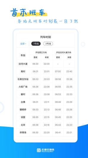 石家庄轨道交通的應用截圖4