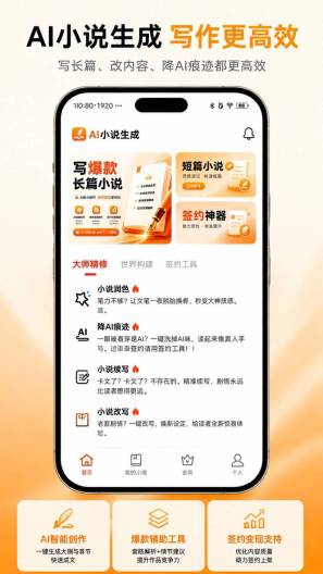AI小说生成的应用截图1