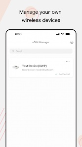 eSIM Manager的應用截圖2