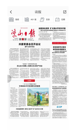 凉山日报 скриншоты приложения5