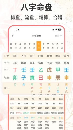 八字排盘助手的應用截圖2