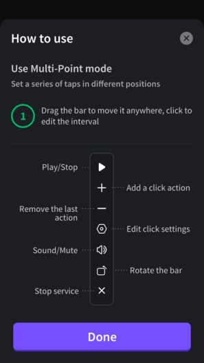 Auto Clickerภาพหน้าจอของแอป6