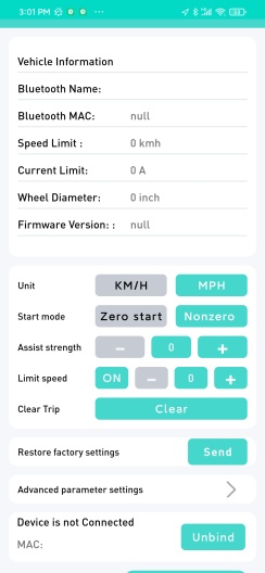 E-bikezrzuty ekranu aplikacji4