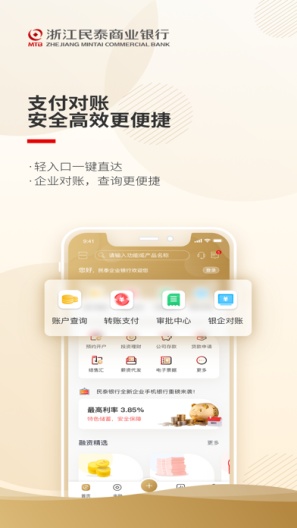 民泰银行企业版screenshot dell'app1
