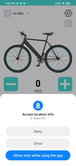 E-bikezrzuty ekranu aplikacji2