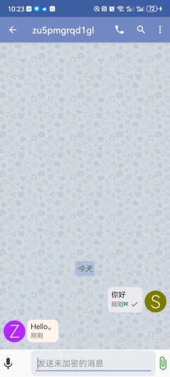 OkMSGscreenshot dell'app3