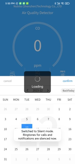 RCXAZAir Quality Detector Screenshots2